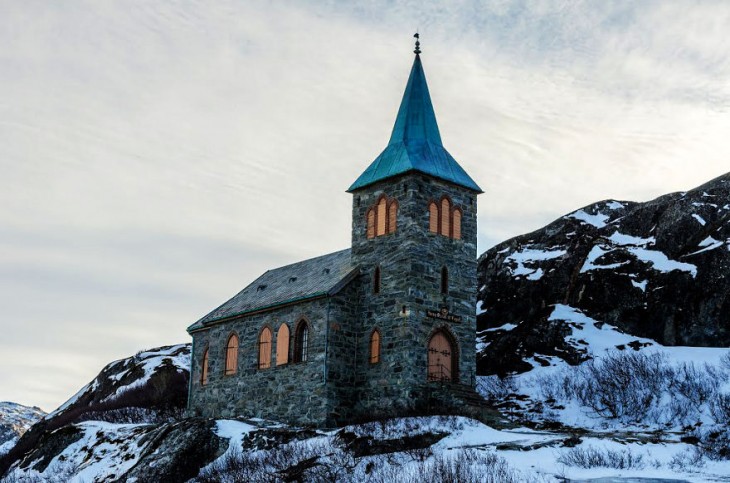 Capilla del Rey Oscar, frontera Jakobselv, Noruega 