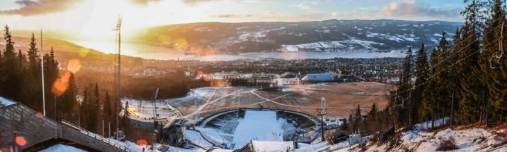 Estación de saltos de Sky de Lillehammer, Noruega