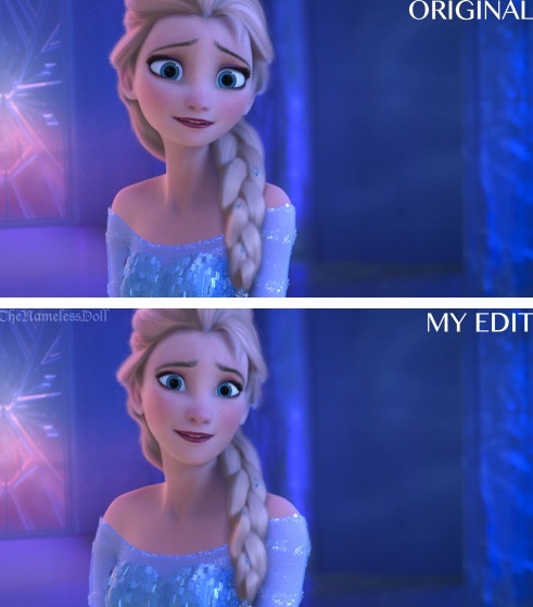 Elsa de "Frozen"