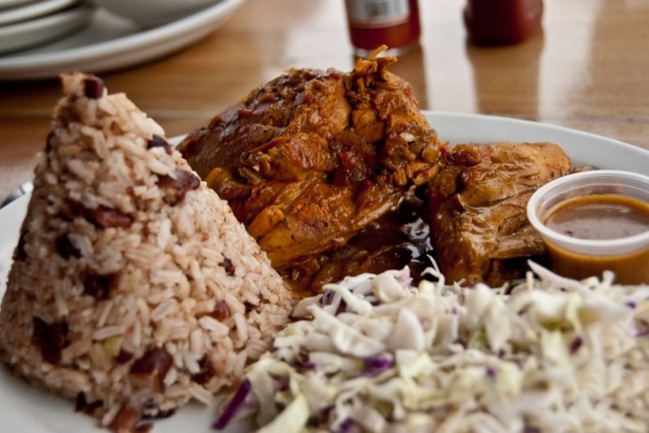 aRROZ CON FRIJOLES COMIDA TIPICA DE BELICE