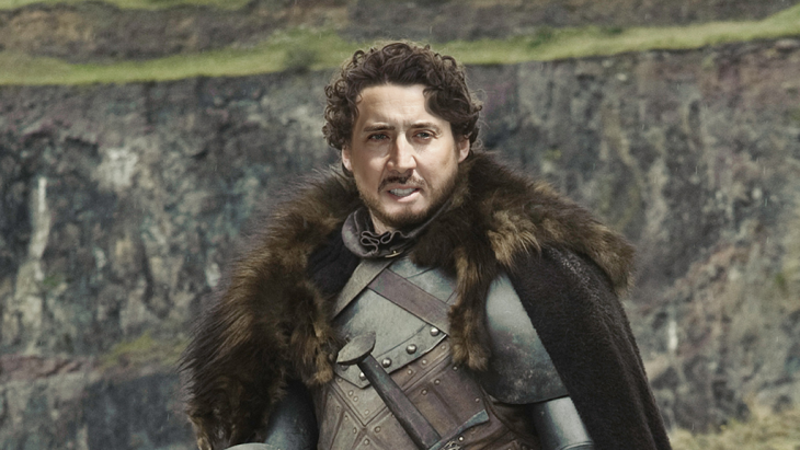 Robb Stark en la cara de Nicolas Cage 