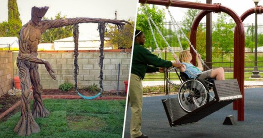 A la mayoría nos llevaron nuestros padres a muchos parques donde sin duda uno de los juegos más añorados eran los columpios.