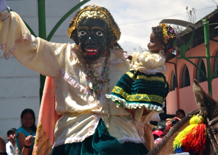 fiesta de la mamá negra en ecuador