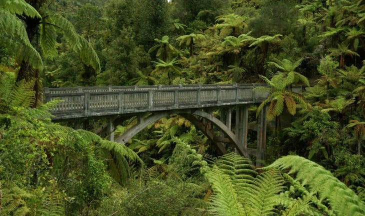 Puente a ninguna parte, Whanganui, Nueva Zelanda