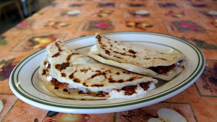 Baleadas una de las comidas típicas de Honduras 