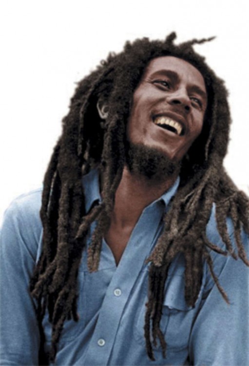 Fotografía de Bob Marley 