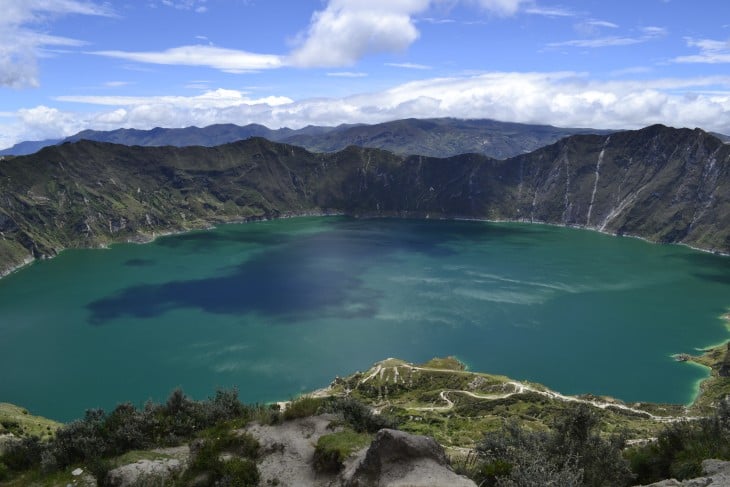 laguna esmeralda