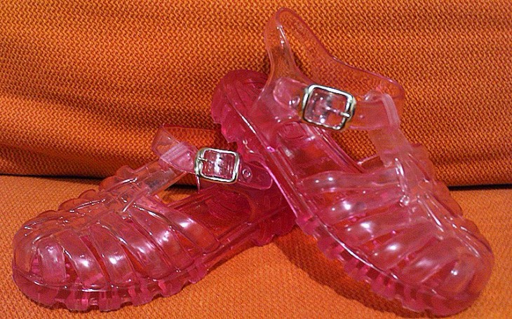 sandalias windys rosas que les gustaban a las niñas de los años noventa