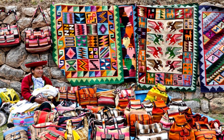 mercado de Pisac, Peru