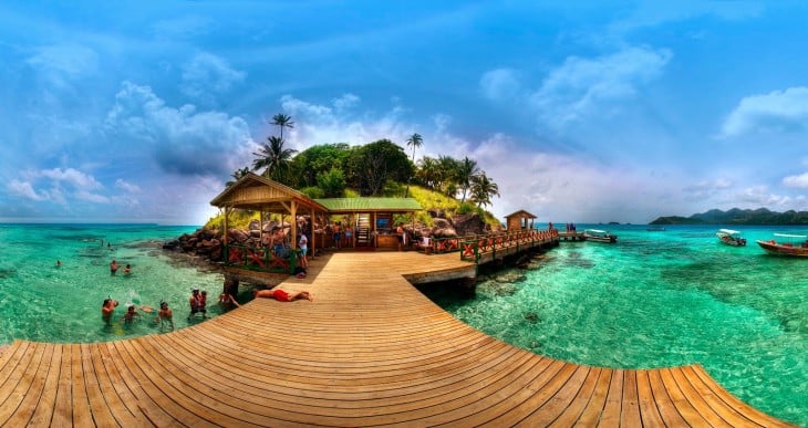 playa Aguadulce providencia colombia