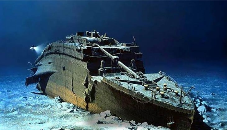 resto del titanic a 103 años de su hundimiento