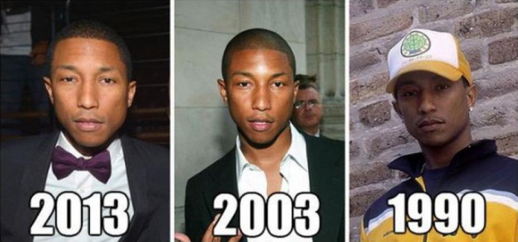 Pharrell Williams. La fuente de eterna juventud