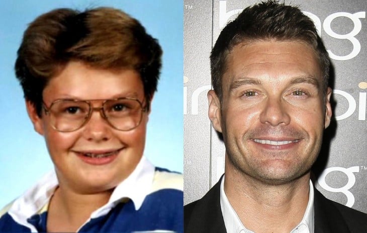 Ryan Seacrest antes de ser famoso y guapo