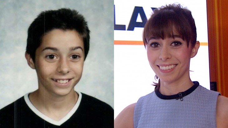 Cristin Milioti antes de ser famosa con la pelicula de peter pan