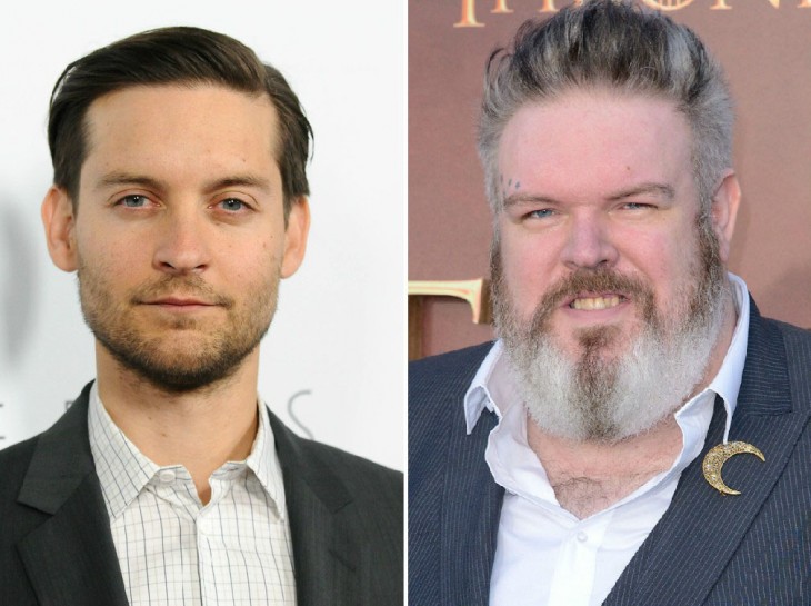 Tobey Maguire y Kristian Nairn