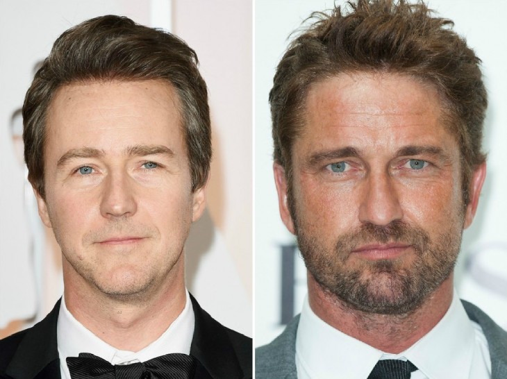 Edward Norton y Gerard Butler 