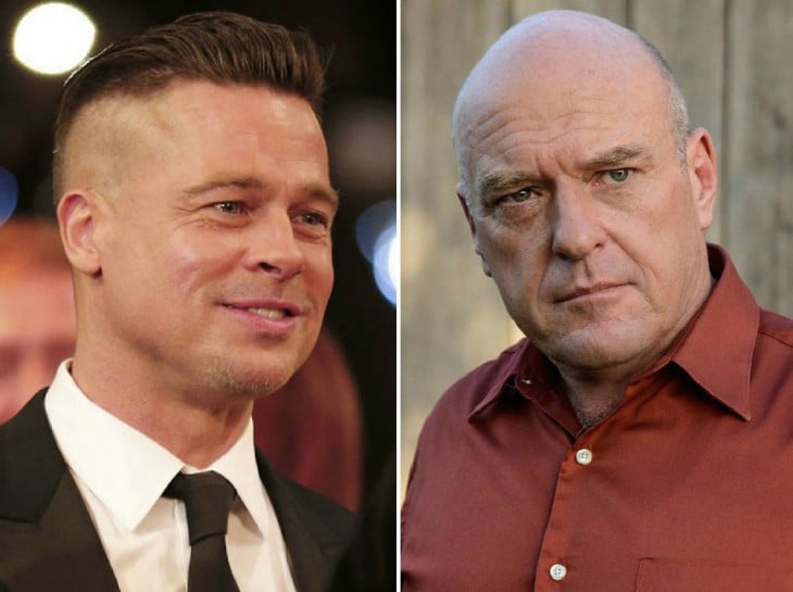 Brad Pitt y Dean Norris