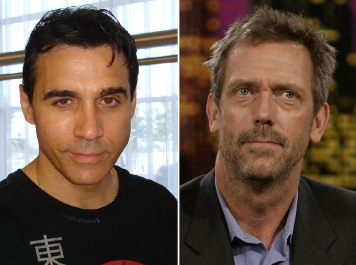 Adrian Paul y Hugh Laurie