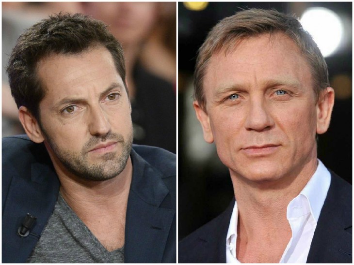 Frédéric Diefenthal y Daniel Craig