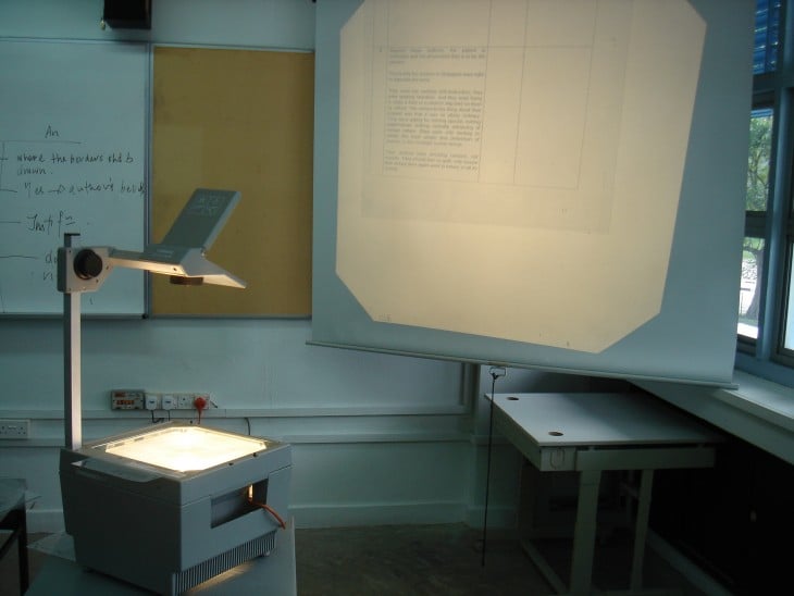 Overhead projector 