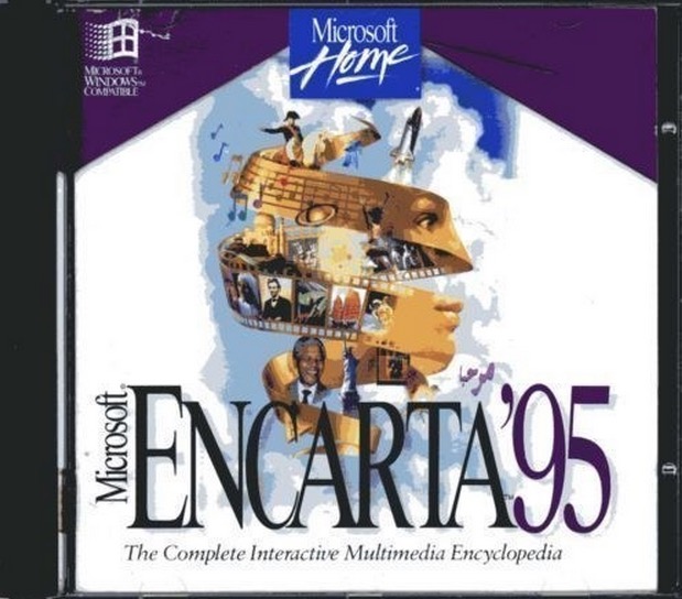 Disco de Microsoft Encarta 95 