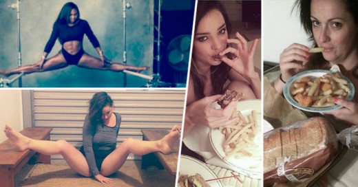 La comediante australiana Celeste Barber hizo estas parodias recreando las selfies que algunas celebridades suben a Instagram y esta animando a otros a hacer lo mismo bajo el #celestechallengeaccepted.