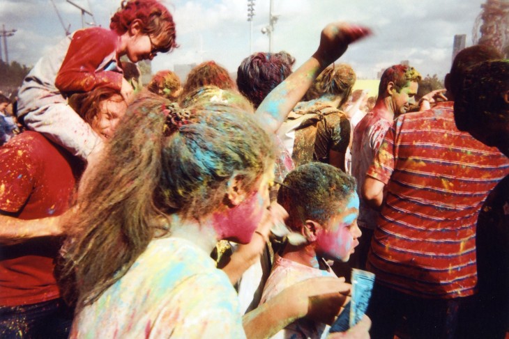 Fotografía del Festival de Color en el Parque Olímpico por Goska Calik 