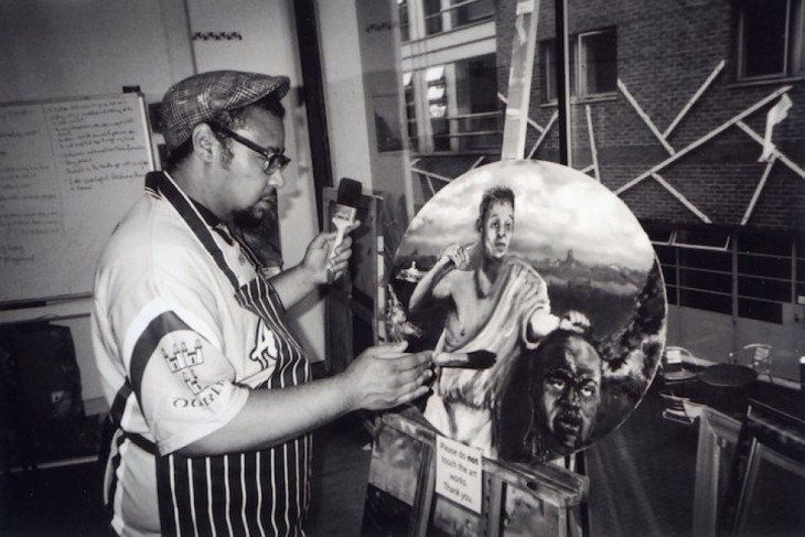 El artista Whitechapel en Londres 