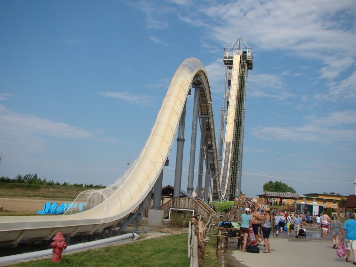 Tobogán Verruckt, Schlitterbahn Waterpark (Kansas) 