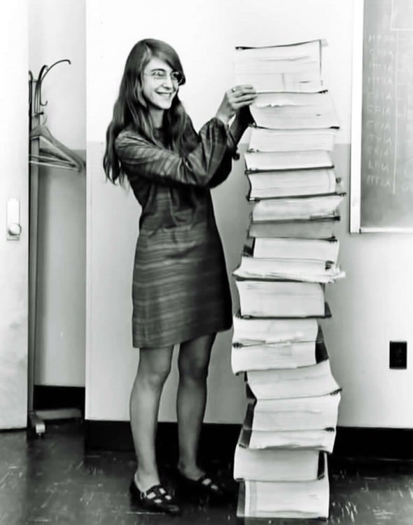 Margaret Headfield fue la directora del software del programa espacial Apolo 1969