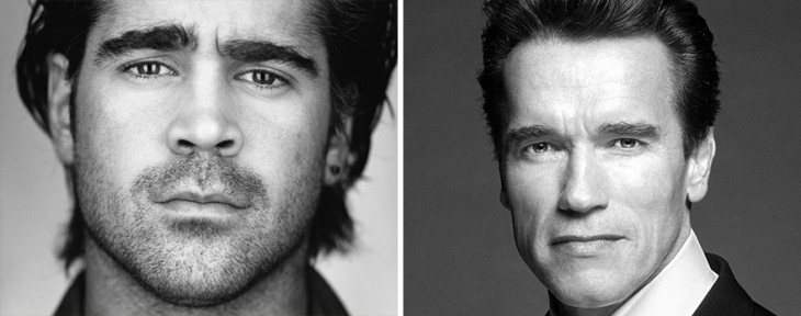 Colin Farell y Arnold Schwarzenegger