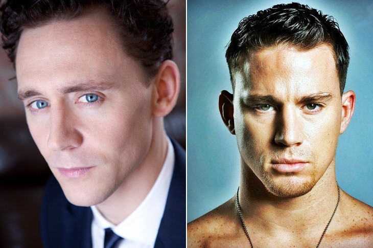 Tom Hiddleston y Channing Tatum