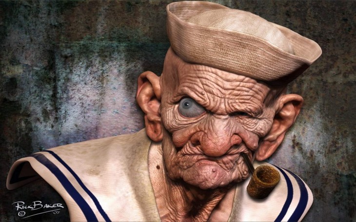 Popeye el marino en la vida real