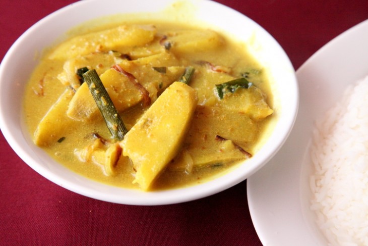 Banana Curry en Jamaica 