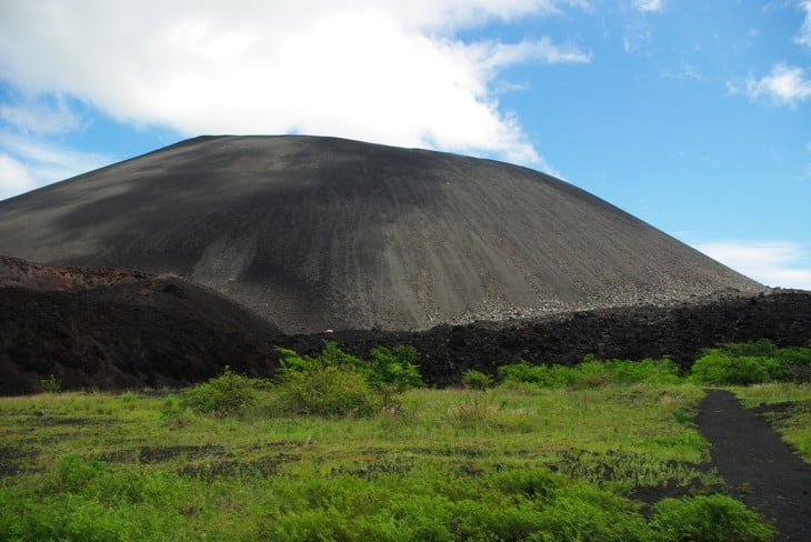 Volcán Cerro Negro en León, Nicaragua 