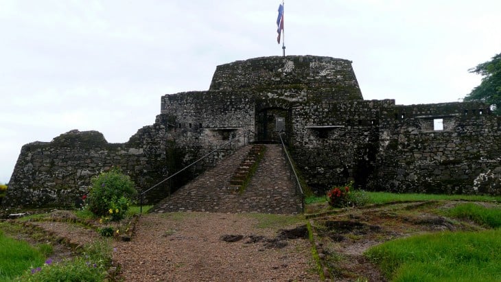 Castillo de la Inmaculada Concepción en Nicaragua 