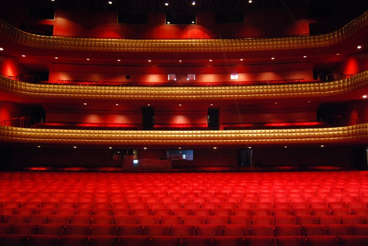 Interior del Teatro Nacional Rubén Darío 