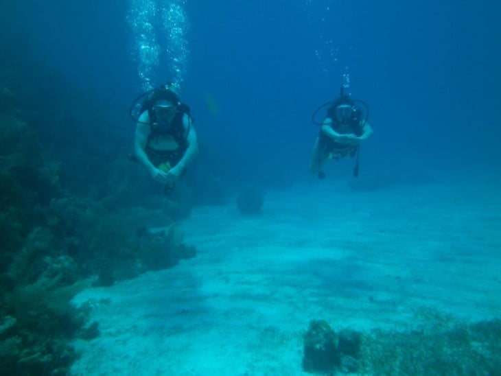 Buceo en las islas maíz en Nicaragua 