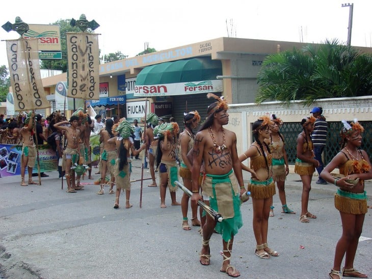 El desfile cuevas de los indios en República Dominicana 