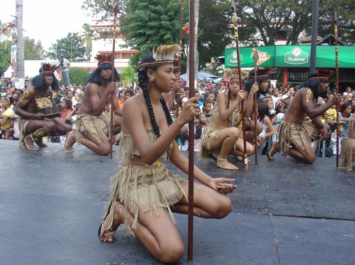 Desfile cuevas de los indios en República Dominicana 