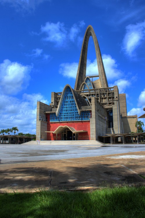 Basílica de Higüey en la República Dominicana