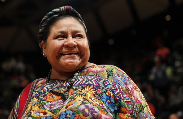 rigoberta menchu premio nobel de la paz