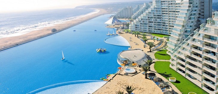 Piscina del Hotel San Alfonso del Mar CHILE