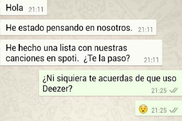 CONVERSACIONES MATONAS A LOS EX