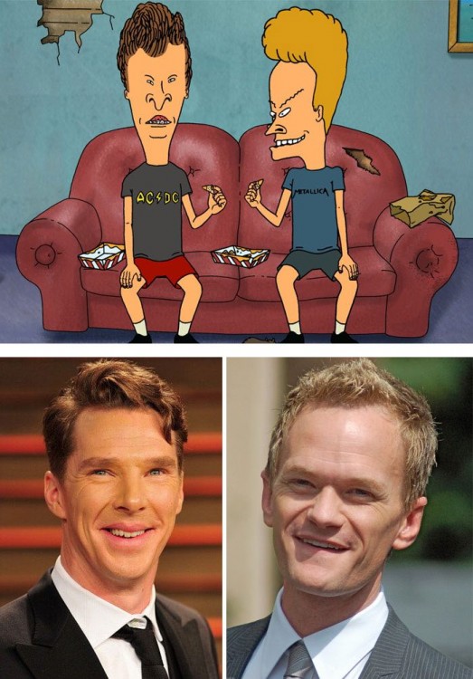 ellos se parecen a butthead y el otro