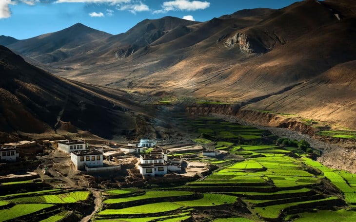  Villa en el Himalaya, Tibet