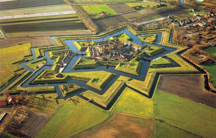 Aldea de Bourtange, Holanda