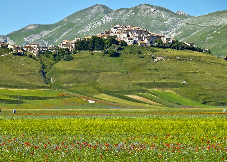 Castelluccio Norcia, Umbría