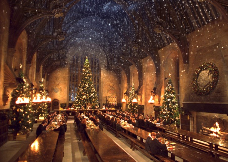 Gran Comedor de Hogwarts en las películas de Harry Potter 