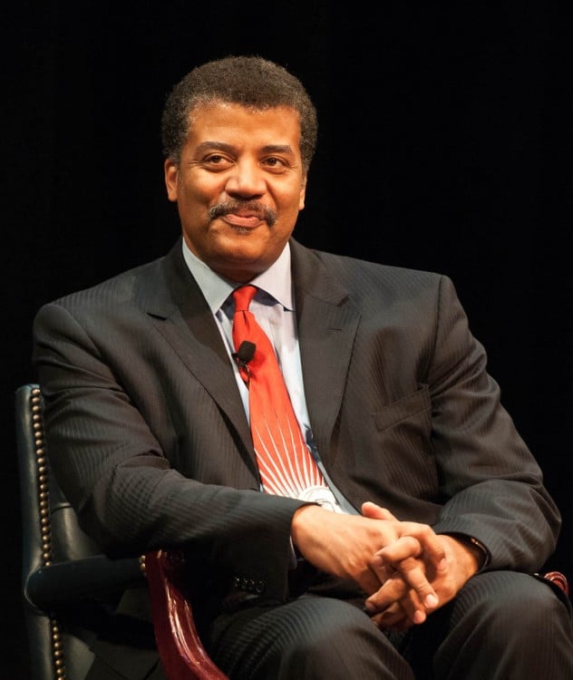 fotografía del astrofísico Neil deGrasse Tyson